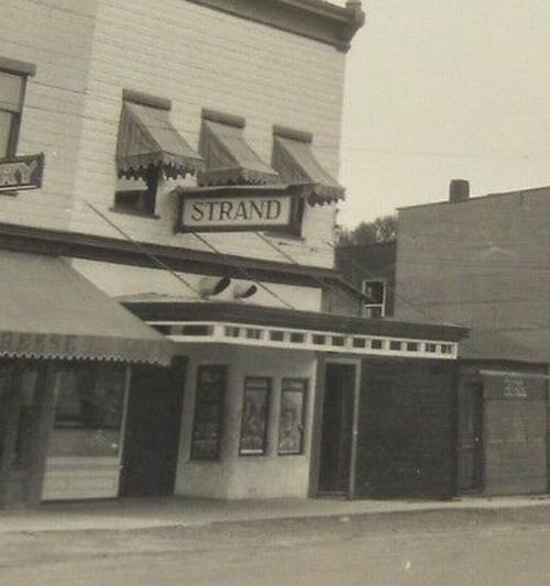 Strand Theatre - Alanson Mi Strand Theatre 1930S From Paul Petosky